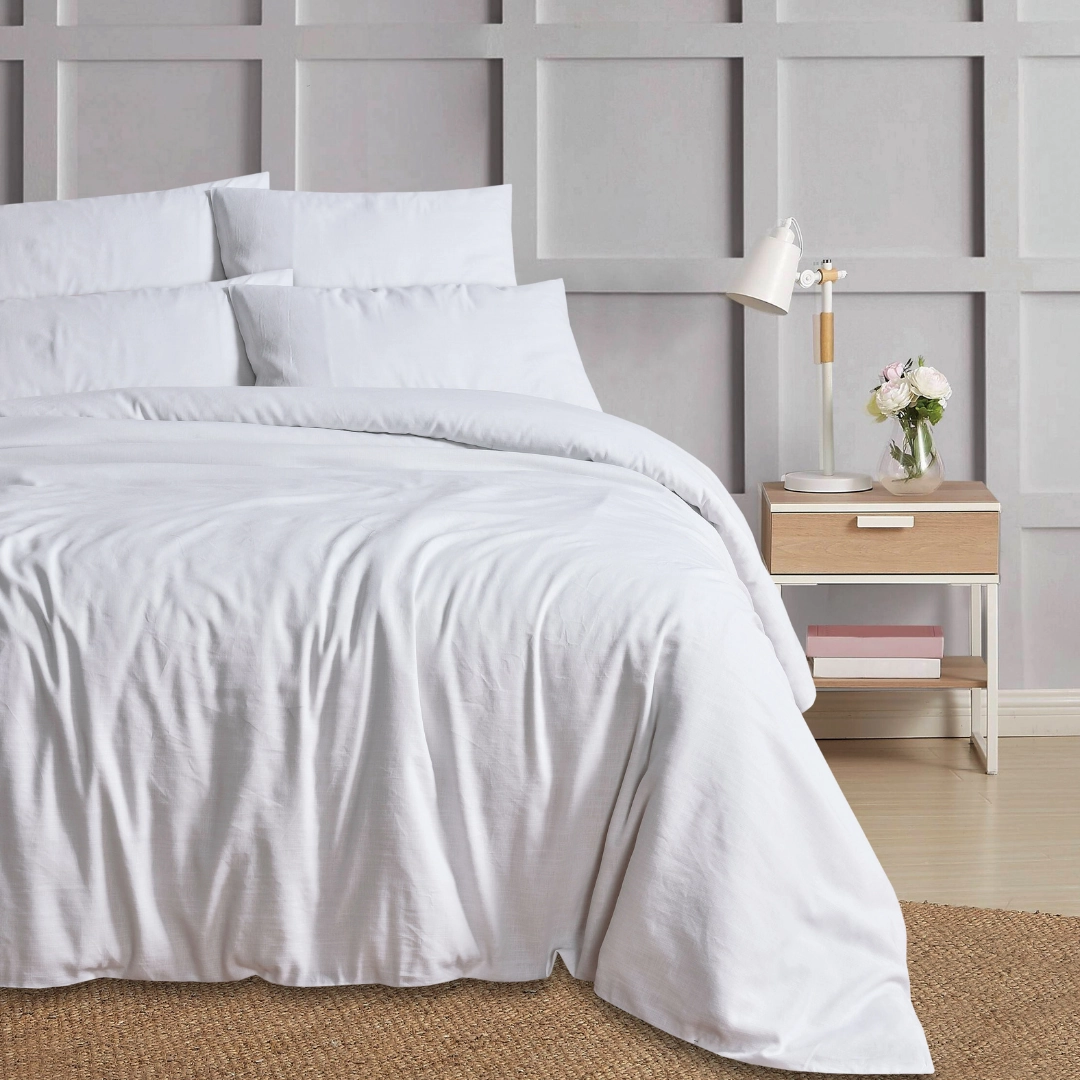 Linen Bamboo Quilt Cover Set