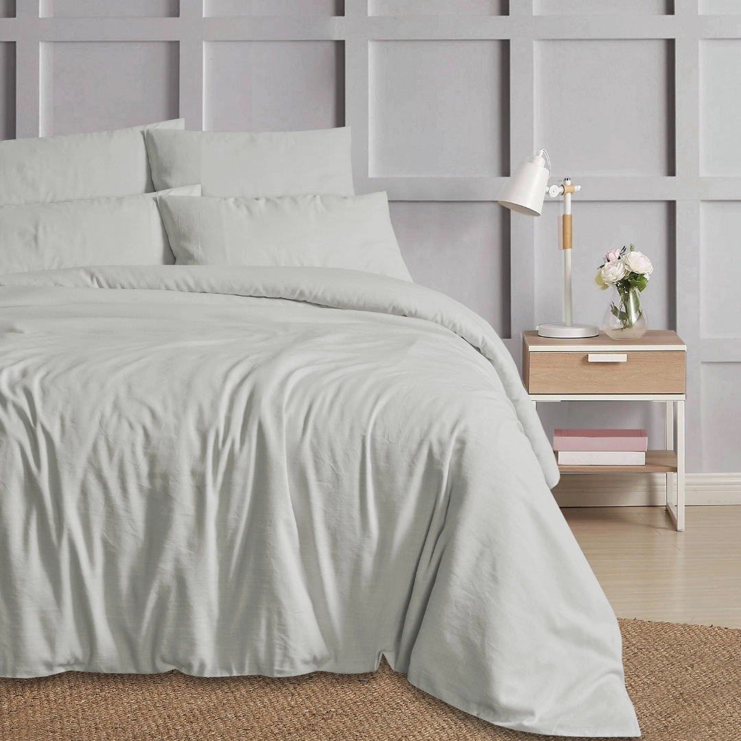 Linen Bamboo Quilt Cover Set