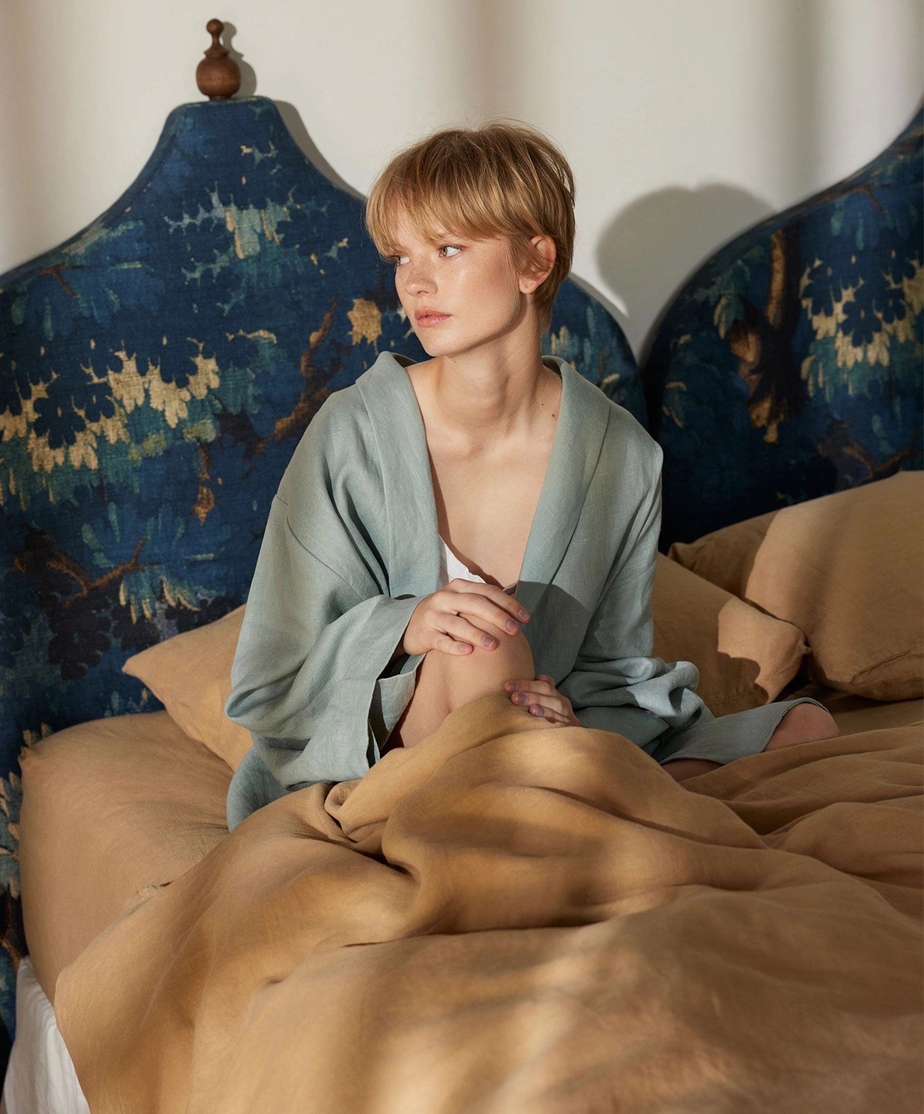 Linen Duvet Cover - Sand