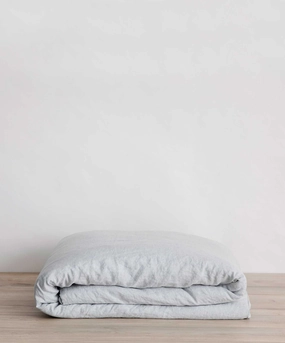 Linen Duvet Cover - Sky
