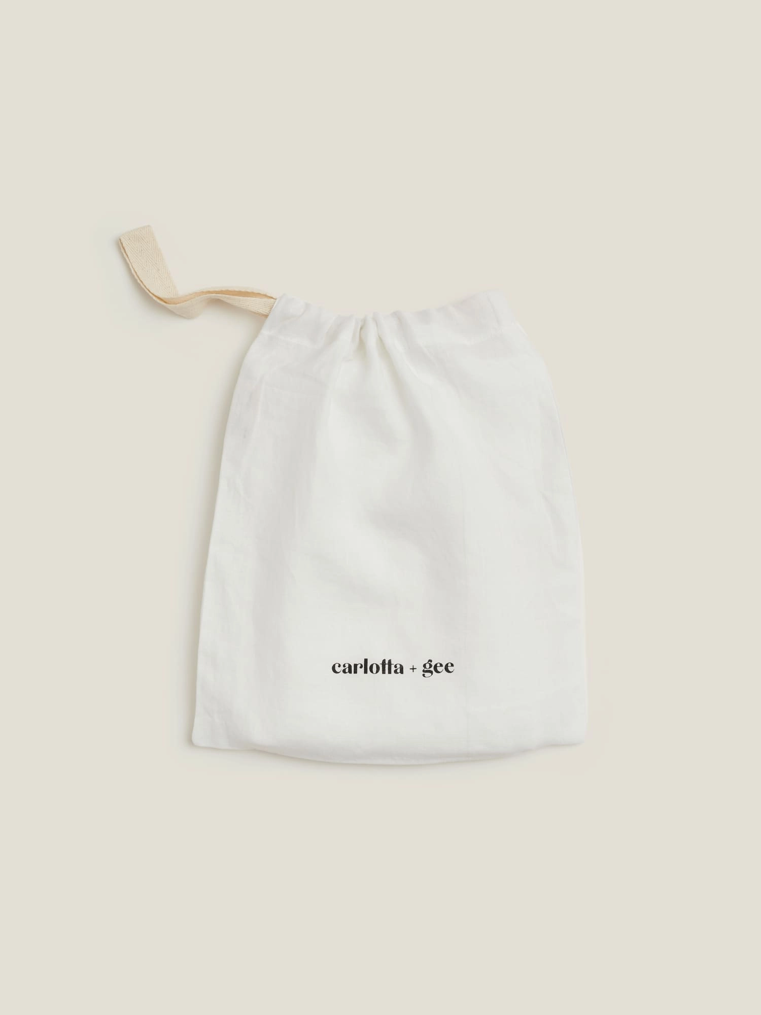 Linen Valance in White