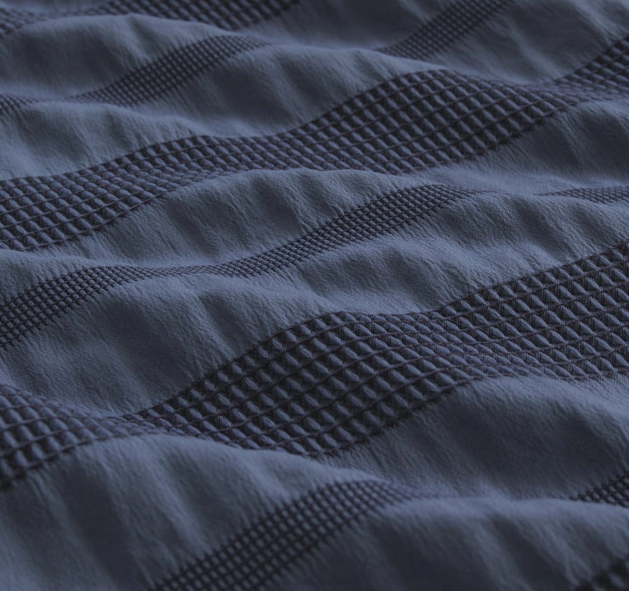 Lisbon Quilt Cover Set Range Indigo