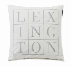 Logo 50x50cm Filled Cushion Off White