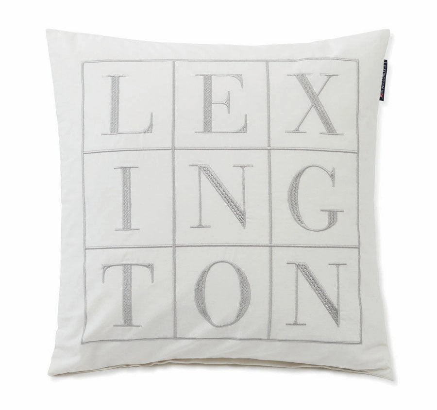 Logo 50x50cm Filled Cushion Off White