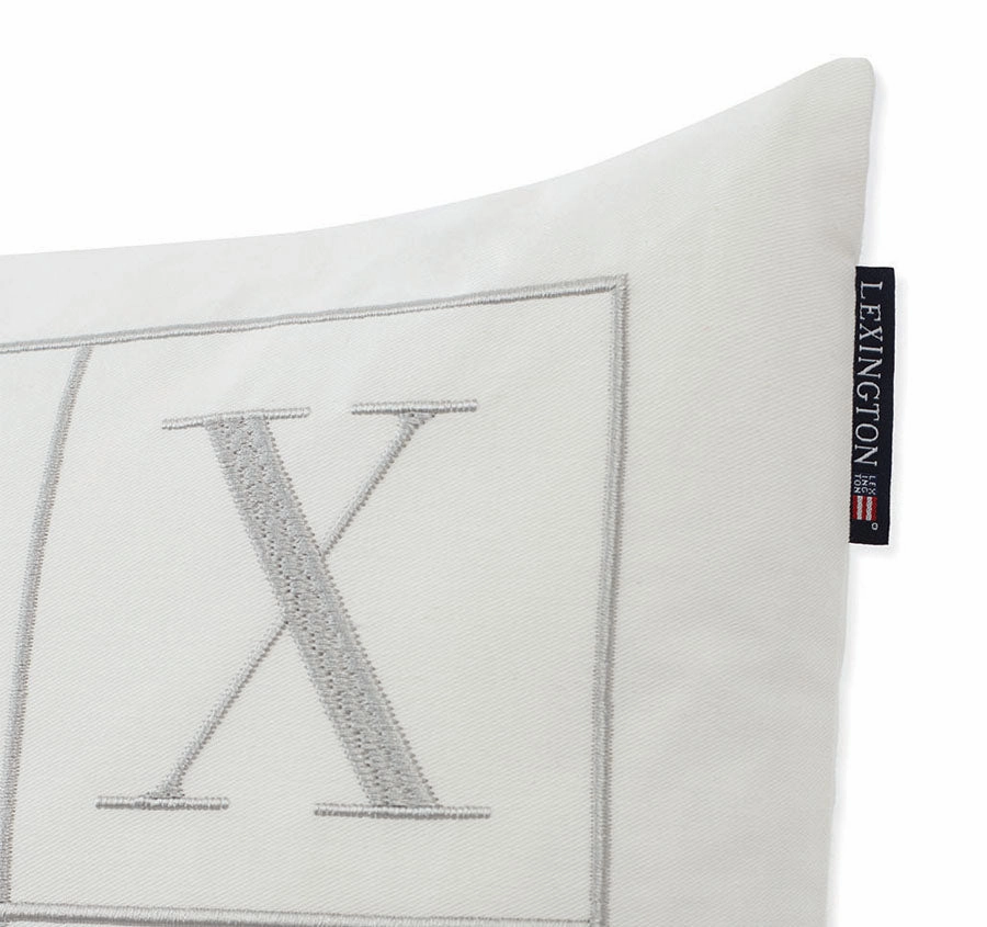 Logo 50x50cm Filled Cushion Off White