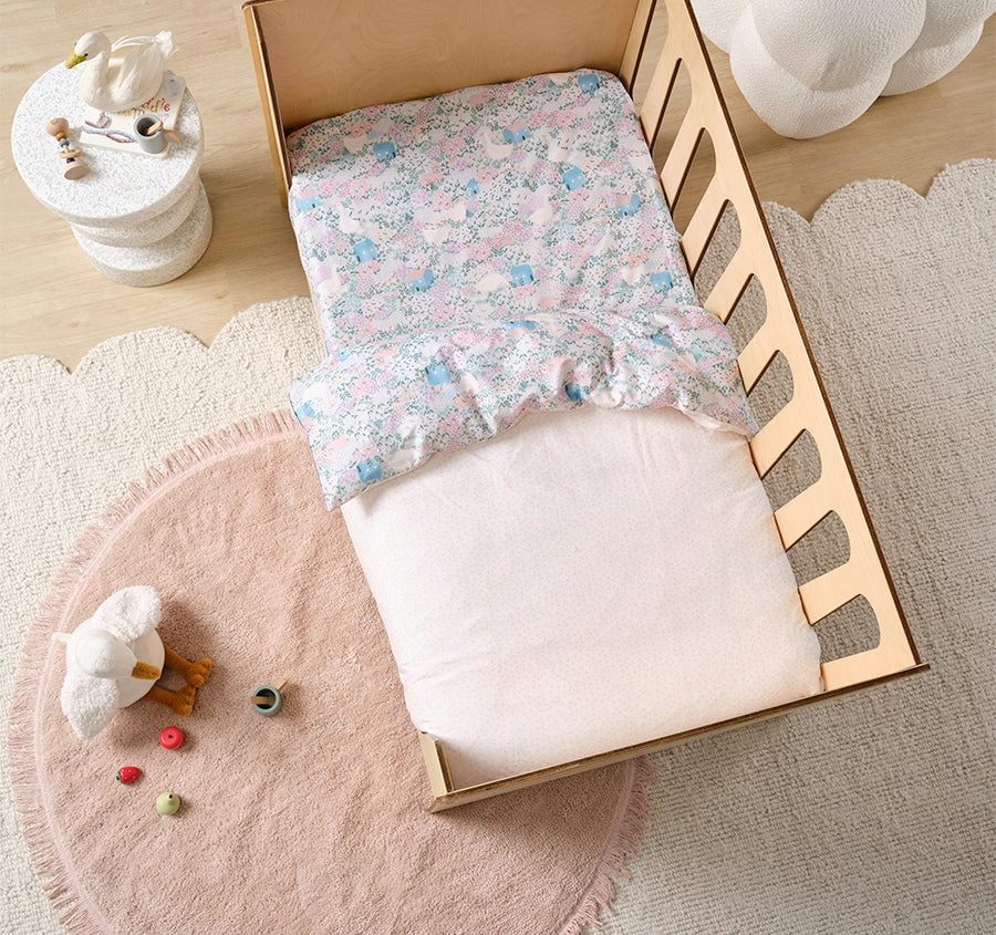 Lottie Cot Quilt Cover Multi