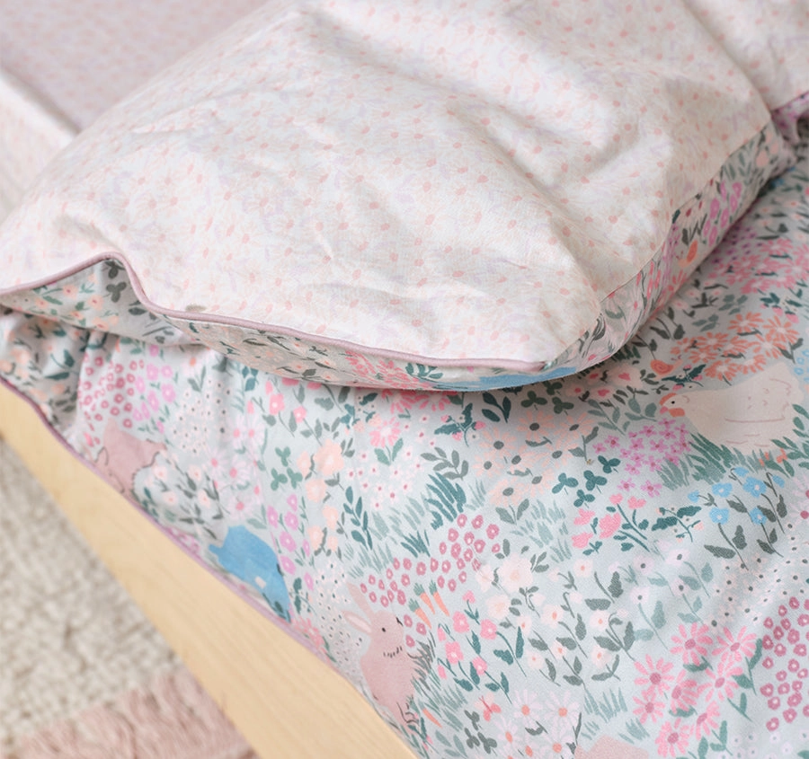 Lottie Cot Quilt Cover Multi