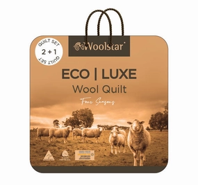 Luxe Four Seasons 550GSM Wool Quilt Range
