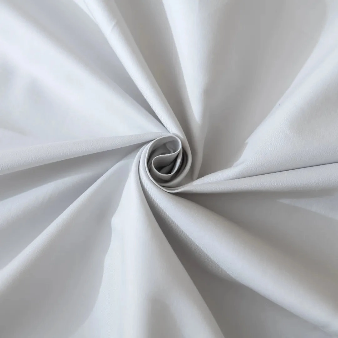 Luxe Sateen Quilt Cover - Silver