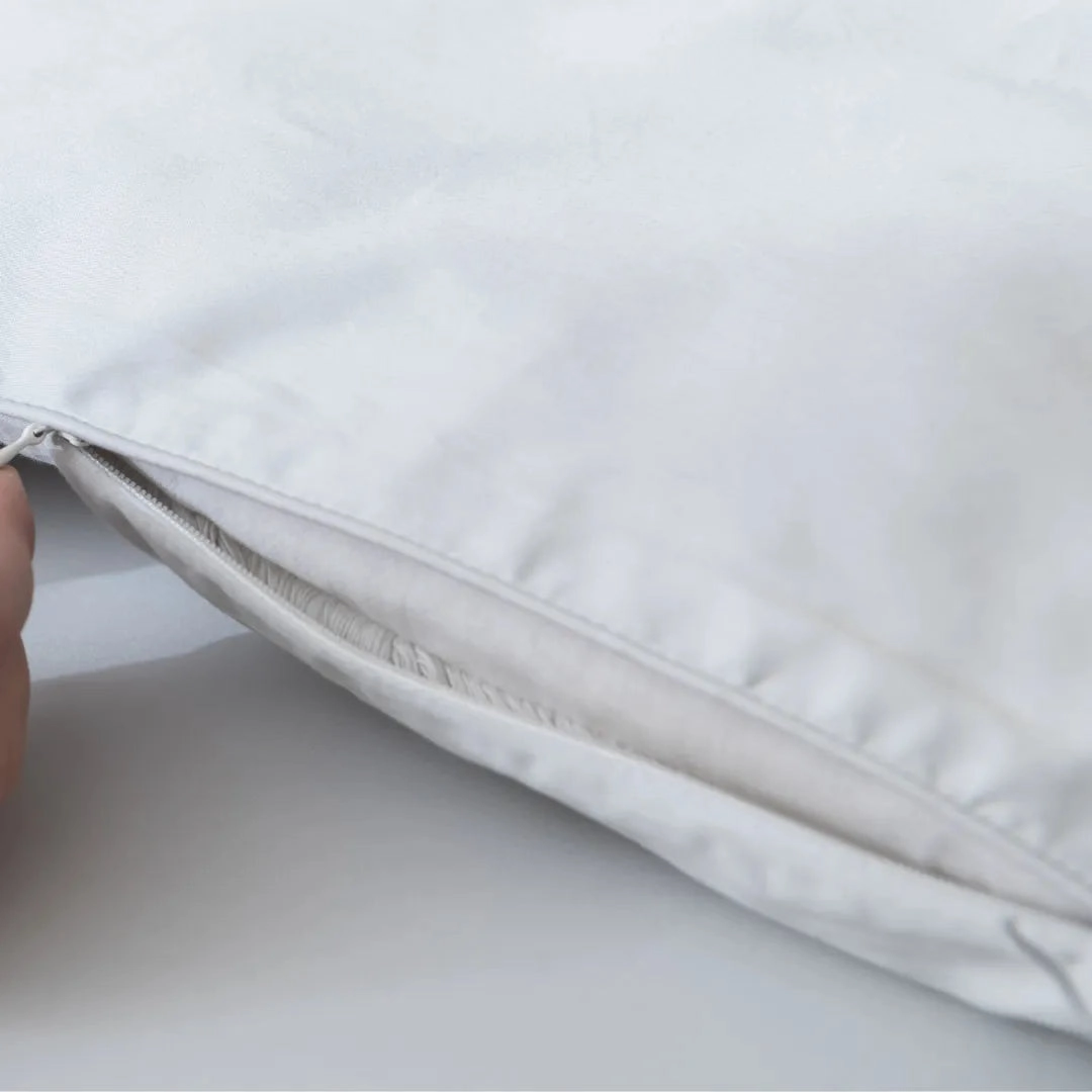 Luxe Sateen Quilt Cover - Silver