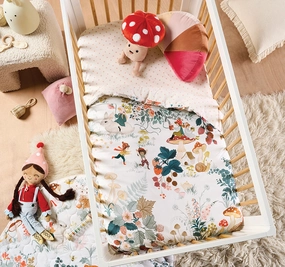 Magic Garden Cot Quilt Cover Multi