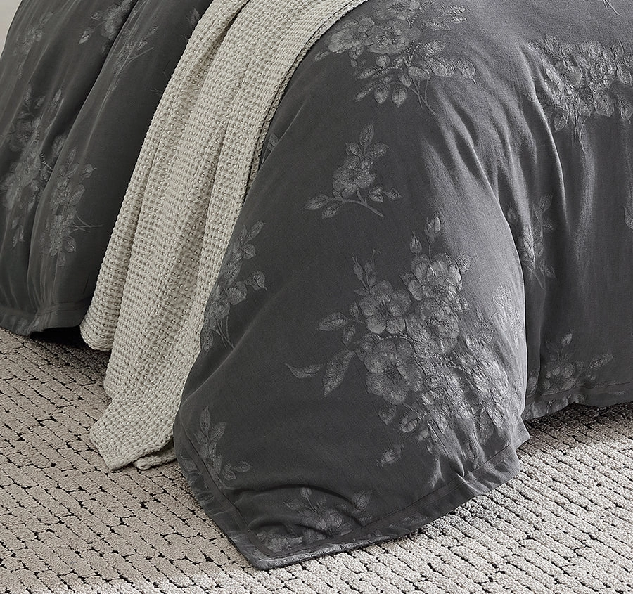 Maisey Quilt Cover Set Range Charcoal