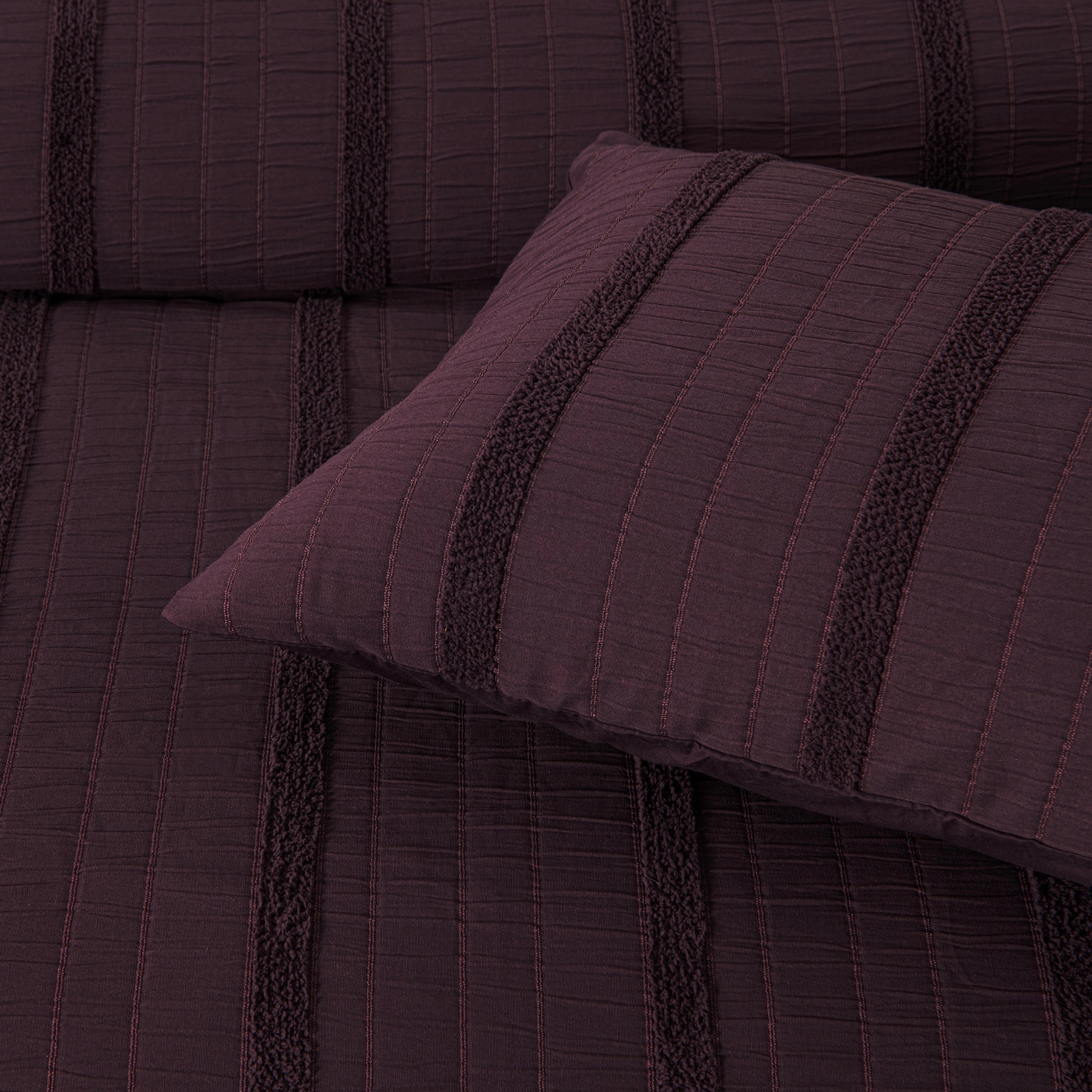 Malua Quilt Cover Set Grape