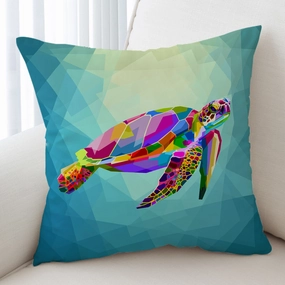 Maui Sea Turtle Pillow Cover