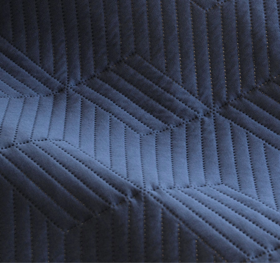 Maxwell Quilt Cover Set Range Navy