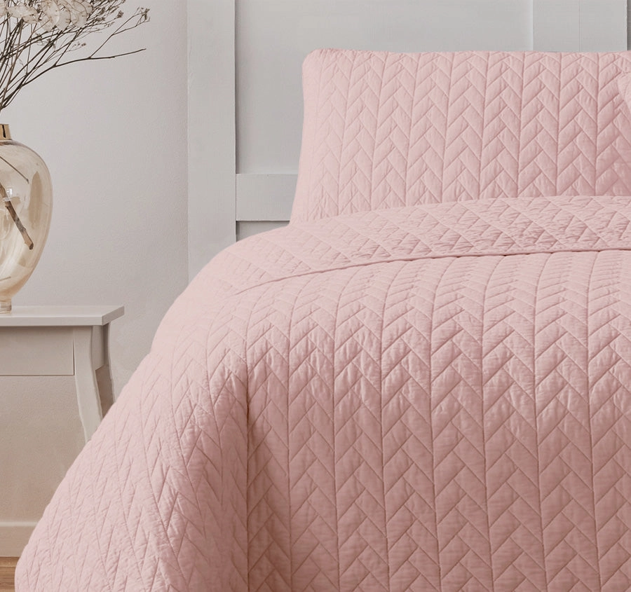Maya Quilt Cover Set Range Orchid