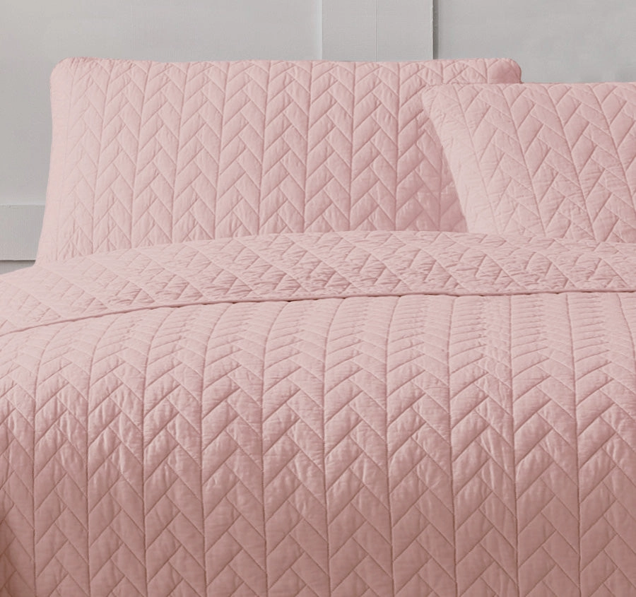 Maya Quilt Cover Set Range Orchid