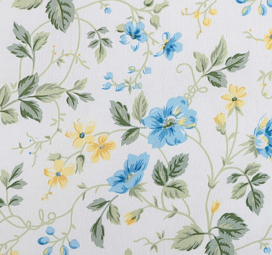 Meadow Floral Quilt Cover Set Range Sun Blue
