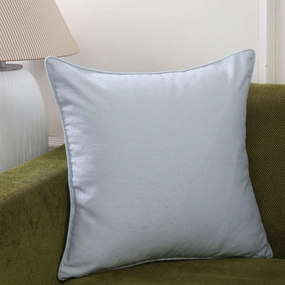 Metallic Silk Solid Cushion Cover