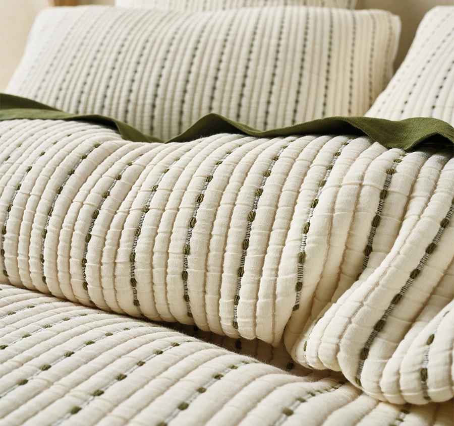 Millbrooke Quilt Cover Set Range Vanilla