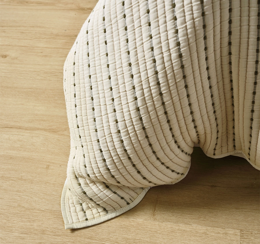 Millbrooke Quilt Cover Set Range Vanilla