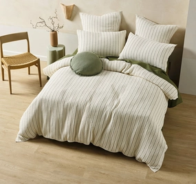 Millbrooke Quilt Cover Set Range Vanilla