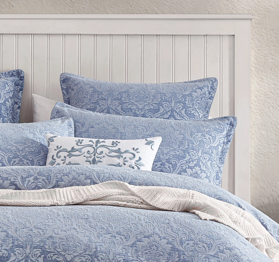 Monterey Quilt Cover Set Range Wedgewood