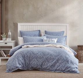 Monterey Quilt Cover Set Range Wedgewood