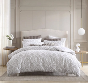 Morgan Quilt Cover Set Range Latte