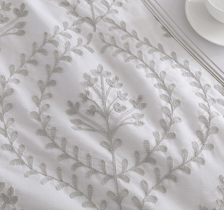 Morgan Quilt Cover Set Range Latte