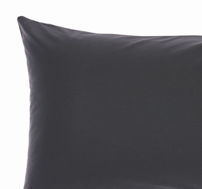 Nara 400THC Bamboo Cotton Quilt Cover Set Range Charcoal
