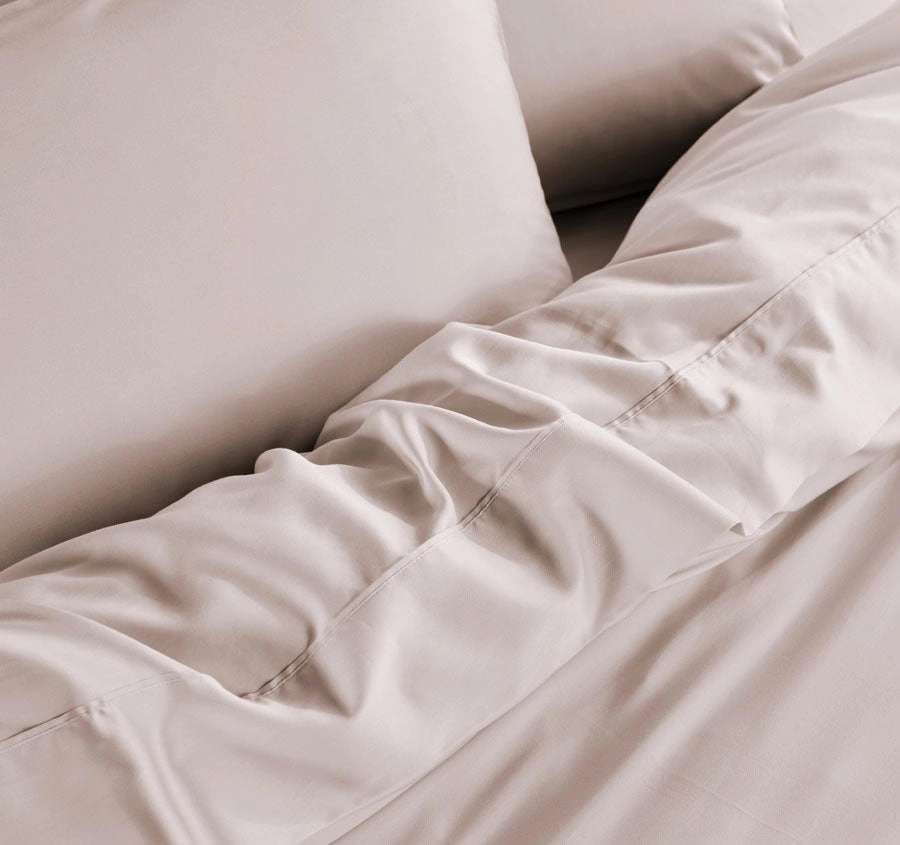 Nara 400THC Bamboo Cotton Quilt Cover Set Range Wisteria