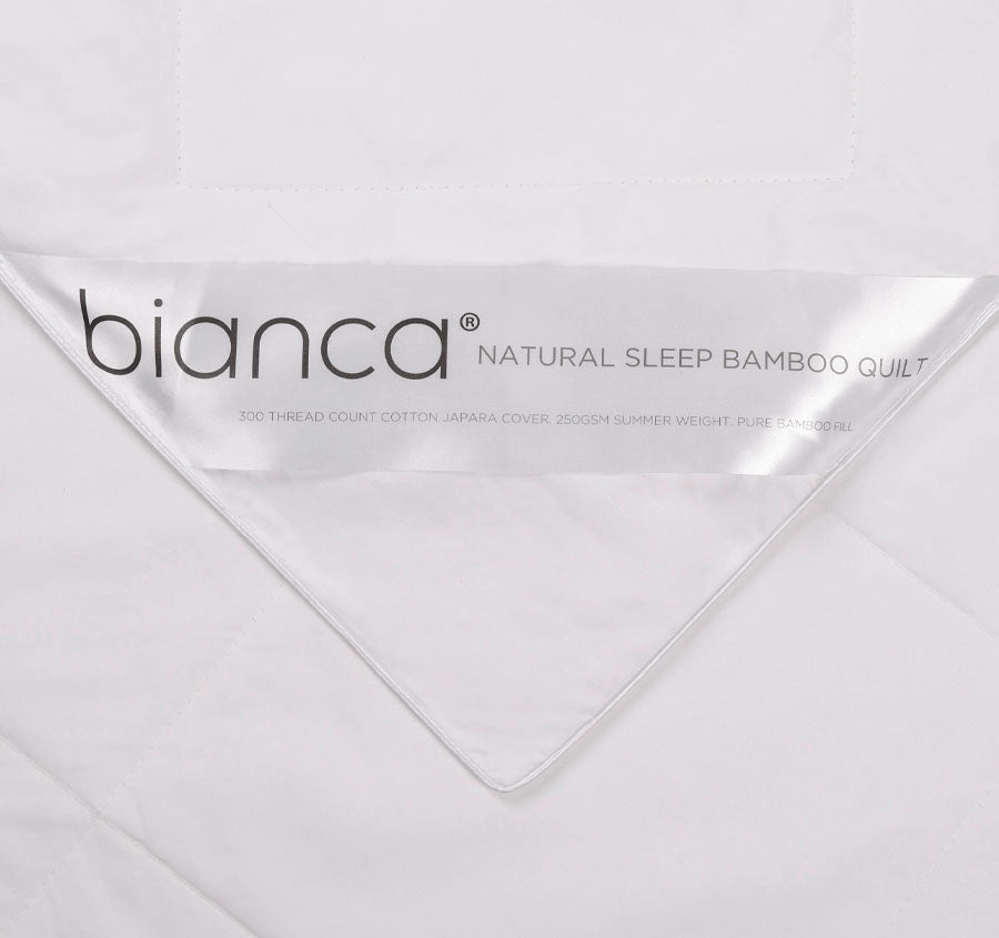 Natural Sleep 250GSM Summer Weight Bamboo Quilt Range