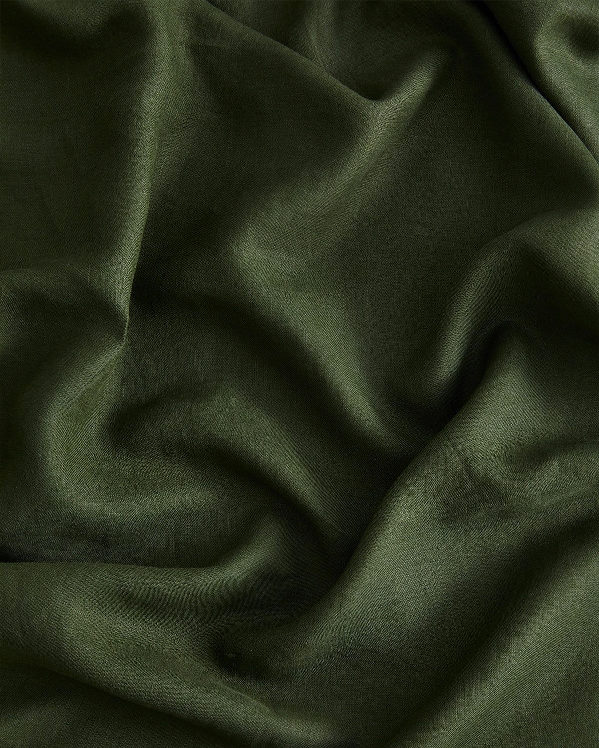 Olive 100% French Flax Linen Bedding Set