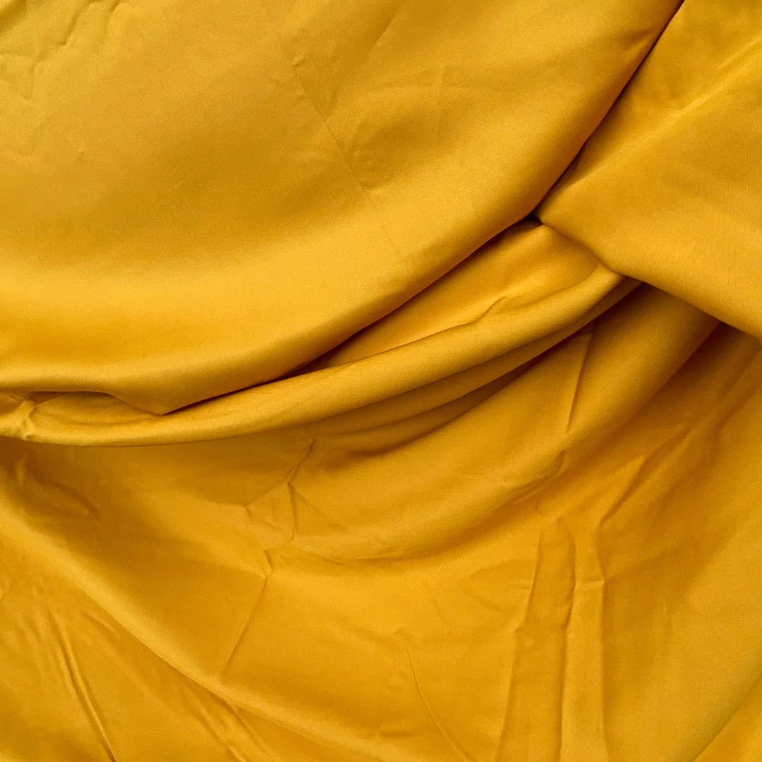 Organic Bamboo Check Quilt Cover Set - Marigold