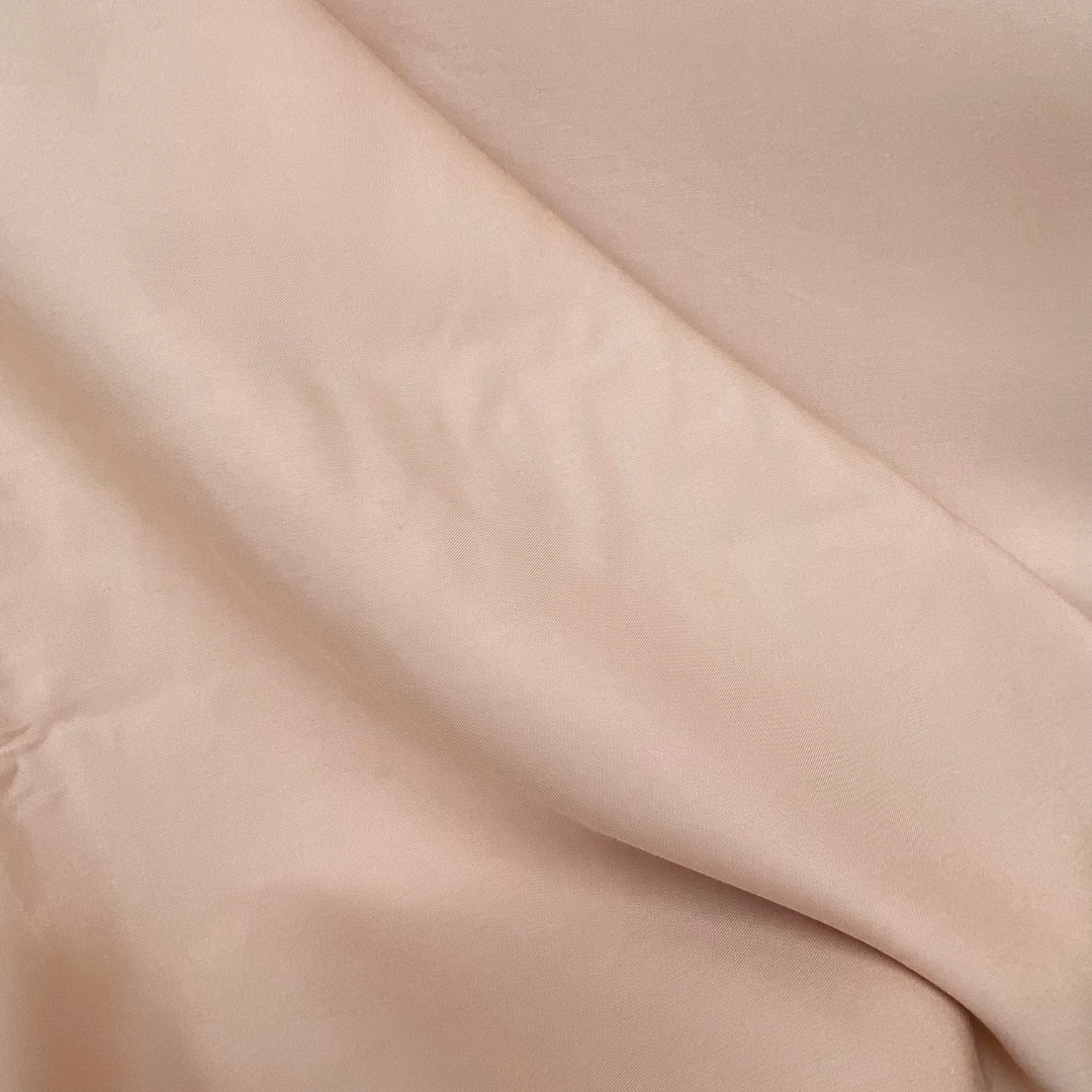 Organic Bamboo Check Quilt Cover Set - Nude