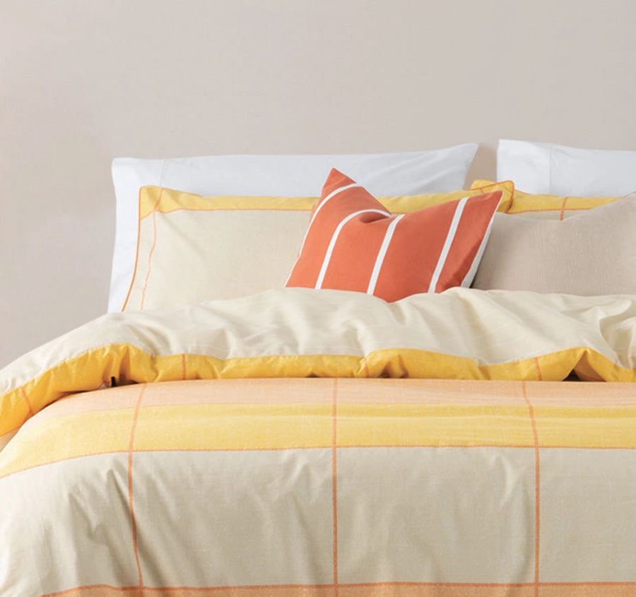 Phoebe Quilt Cover Set Range Melon