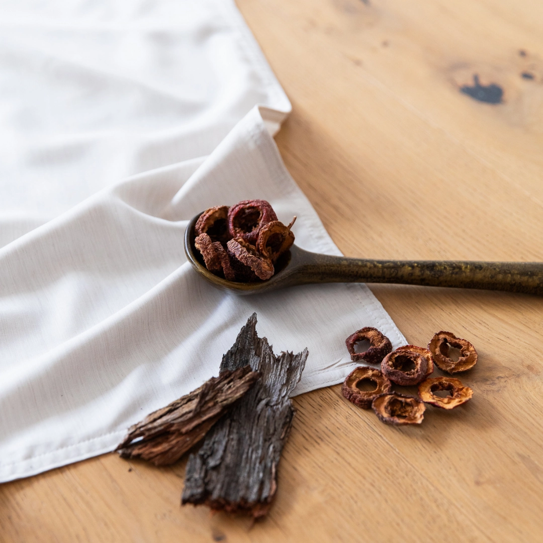 Plant Dyed Organic Bamboo Silk Quilt Cover Set - Bark