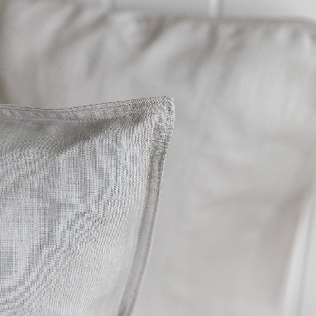 Plant Dyed Organic Bamboo Silk Quilt Cover Set - Bark