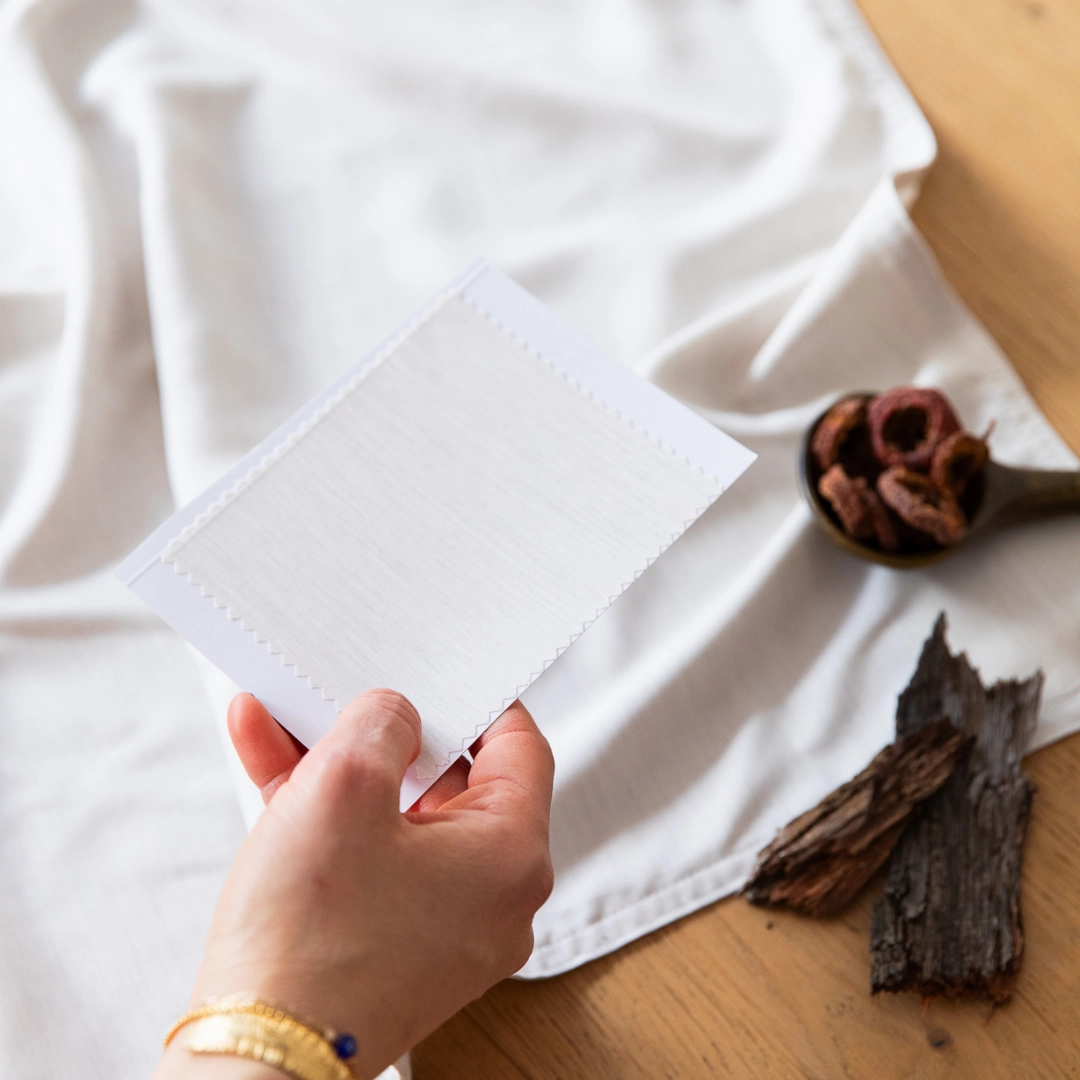 Plant Dyed Organic Bamboo Silk Quilt Cover Set - Natural