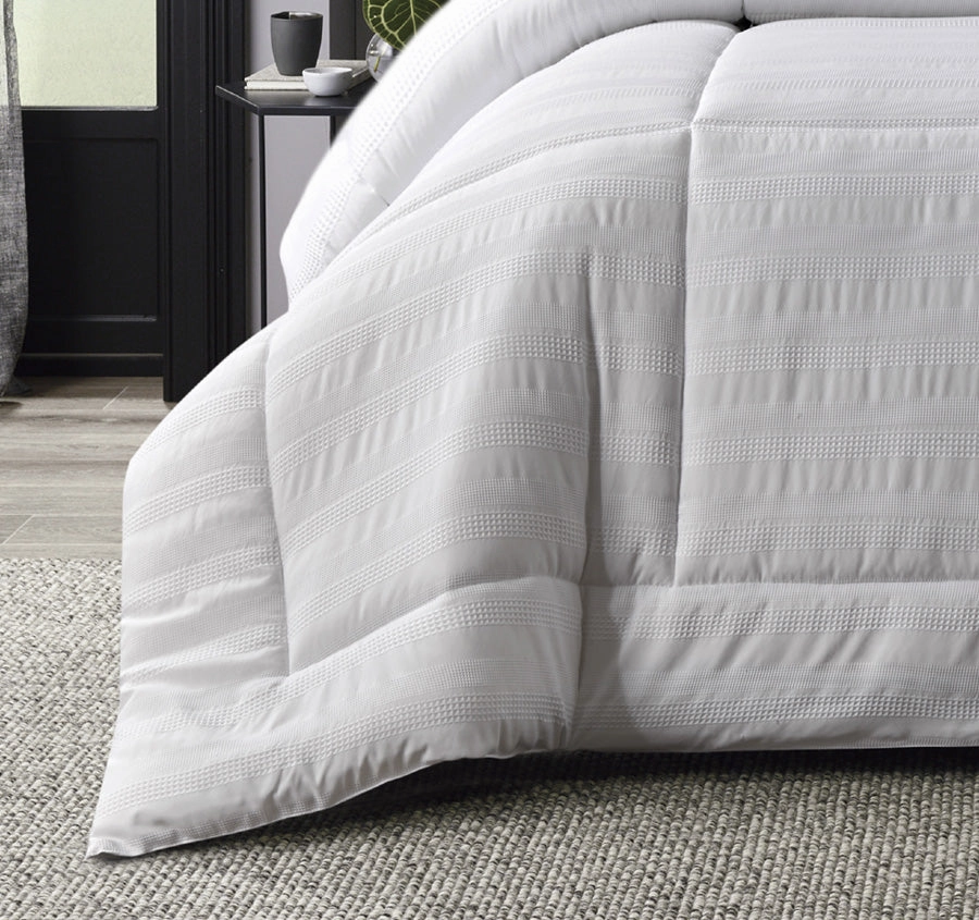 Porter 6 Piece Comforter Set Range White