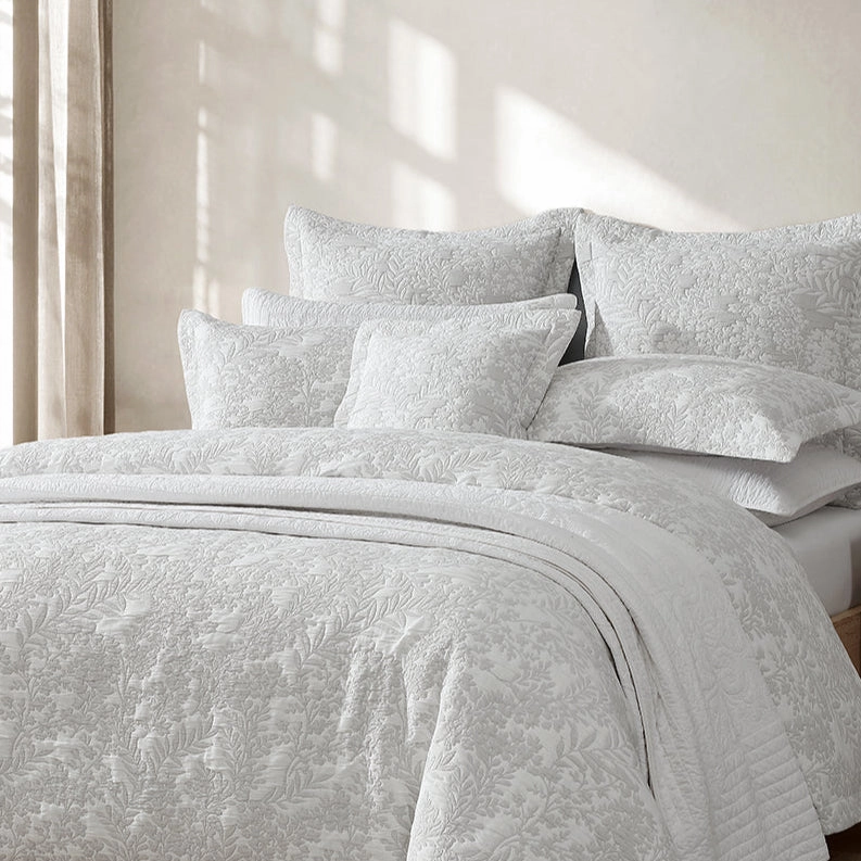 Quinn Silver Cushion by Private Collection