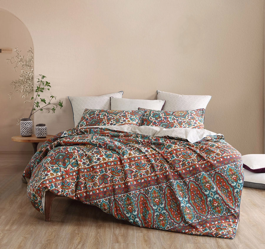 Rami Quilt Cover Set Range Vintage