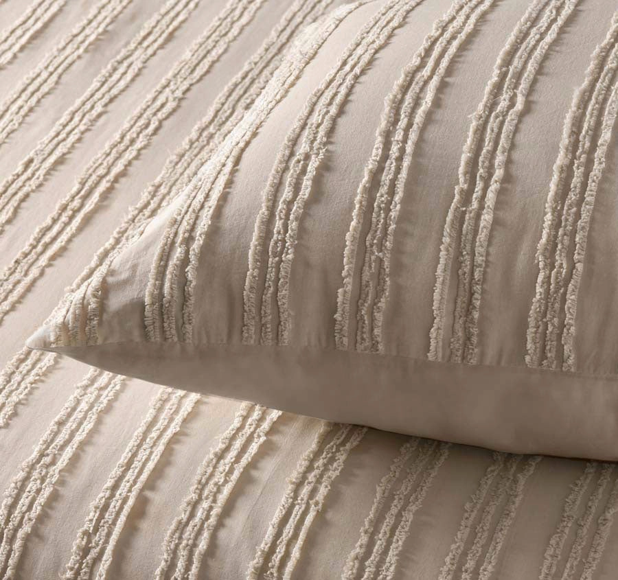 Reflections Quilt Cover Set Range Natural