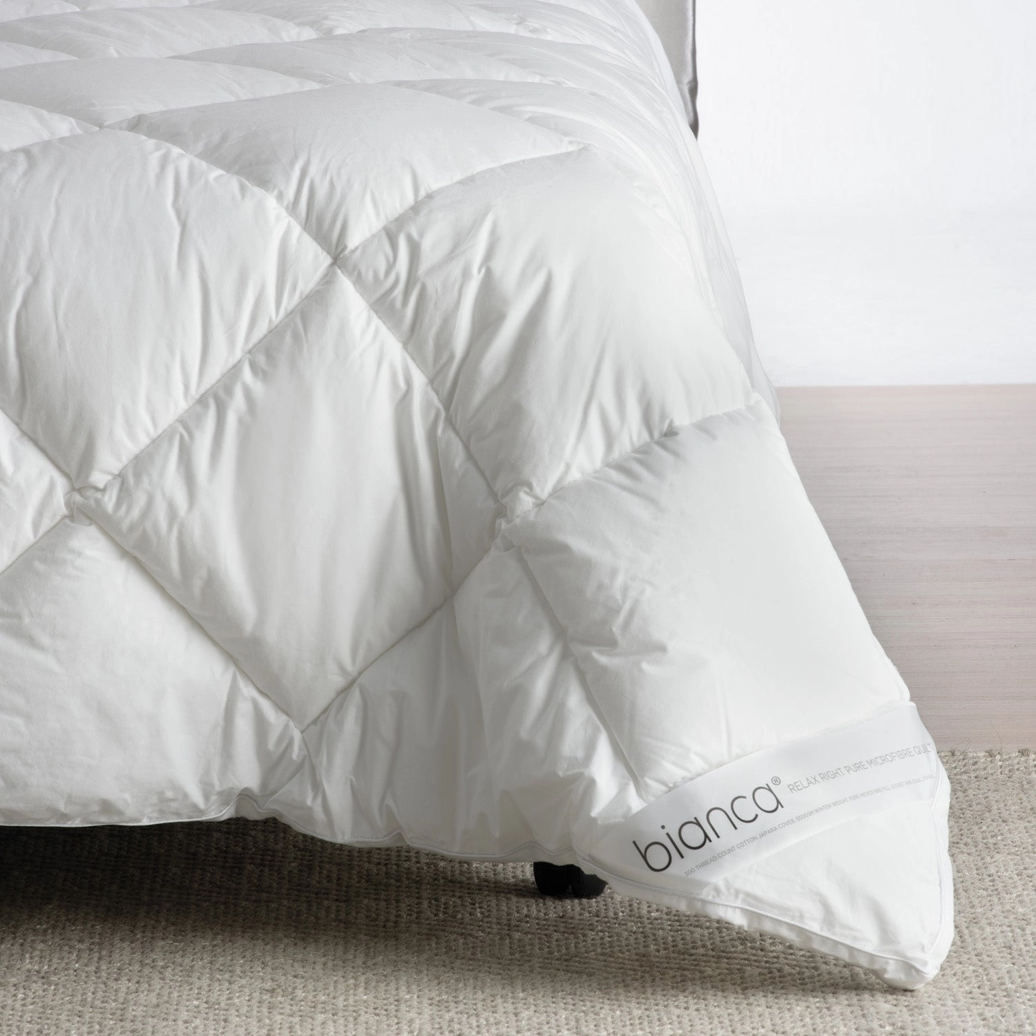 Relax Right Pure Microfibre 550gsm Winter Weight Quilt