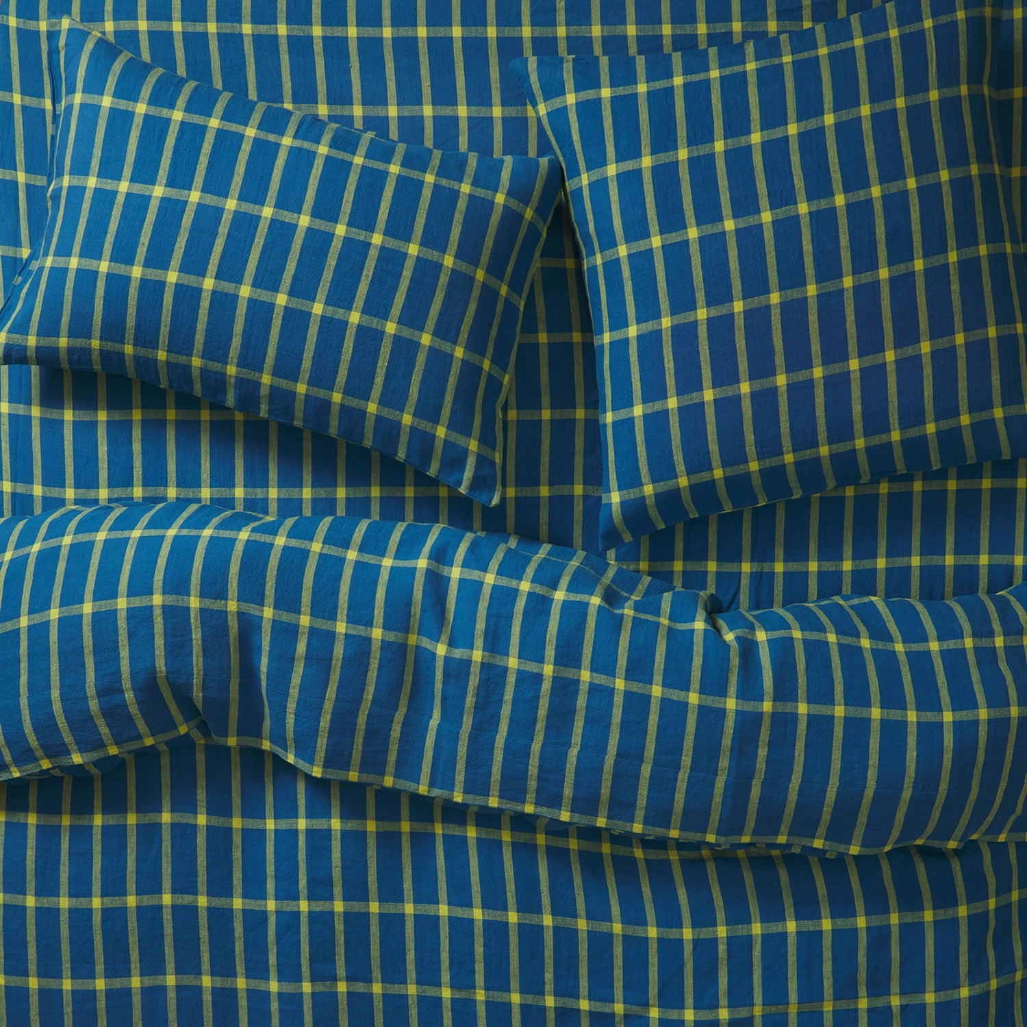 Remi Linen Quilt Cover - Capri