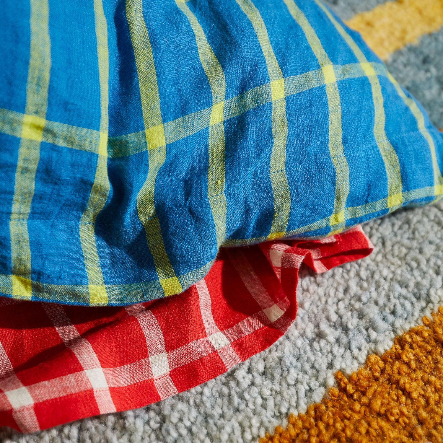 Remi Linen Quilt Cover - Capri