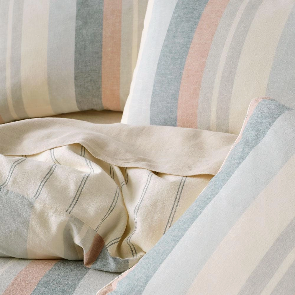 Reverie Saltwater Quilt Cover Set by Linen House