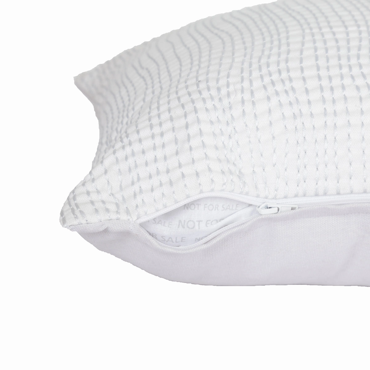 Rice Stitch Embroidered Cushion Cover