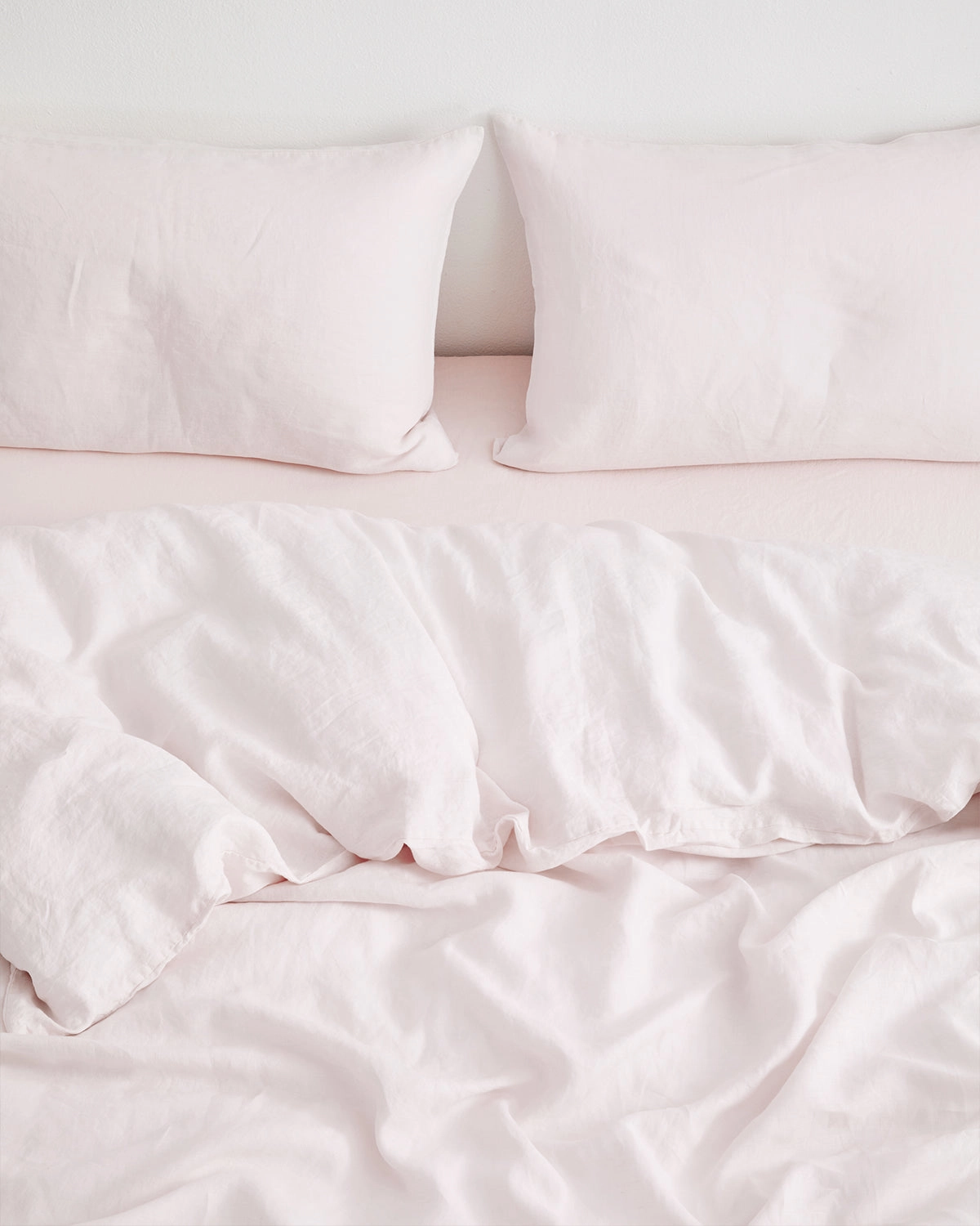 Rosewater 100% French Flax Linen Duvet Cover